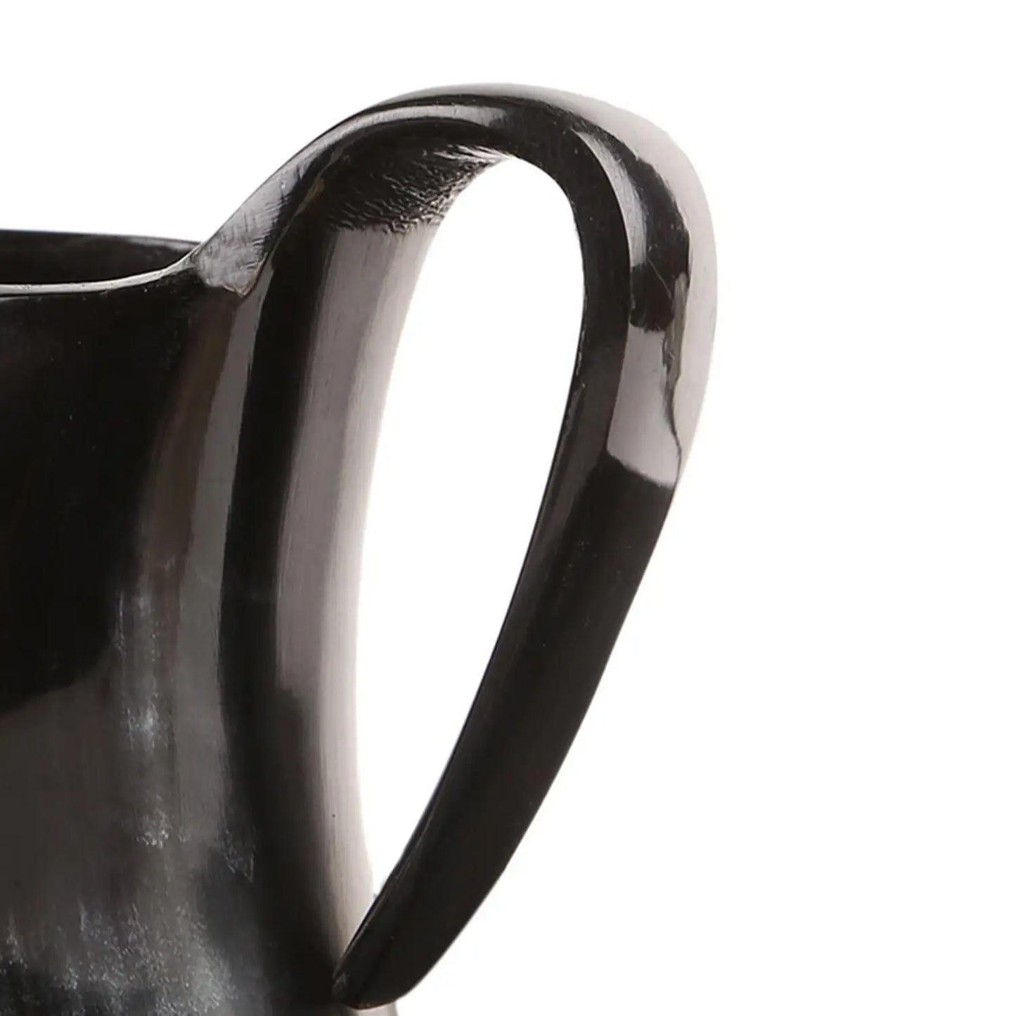 Horn Whiskey Mugs Pack 5 - Holds Upto 6.5 oz, Natural