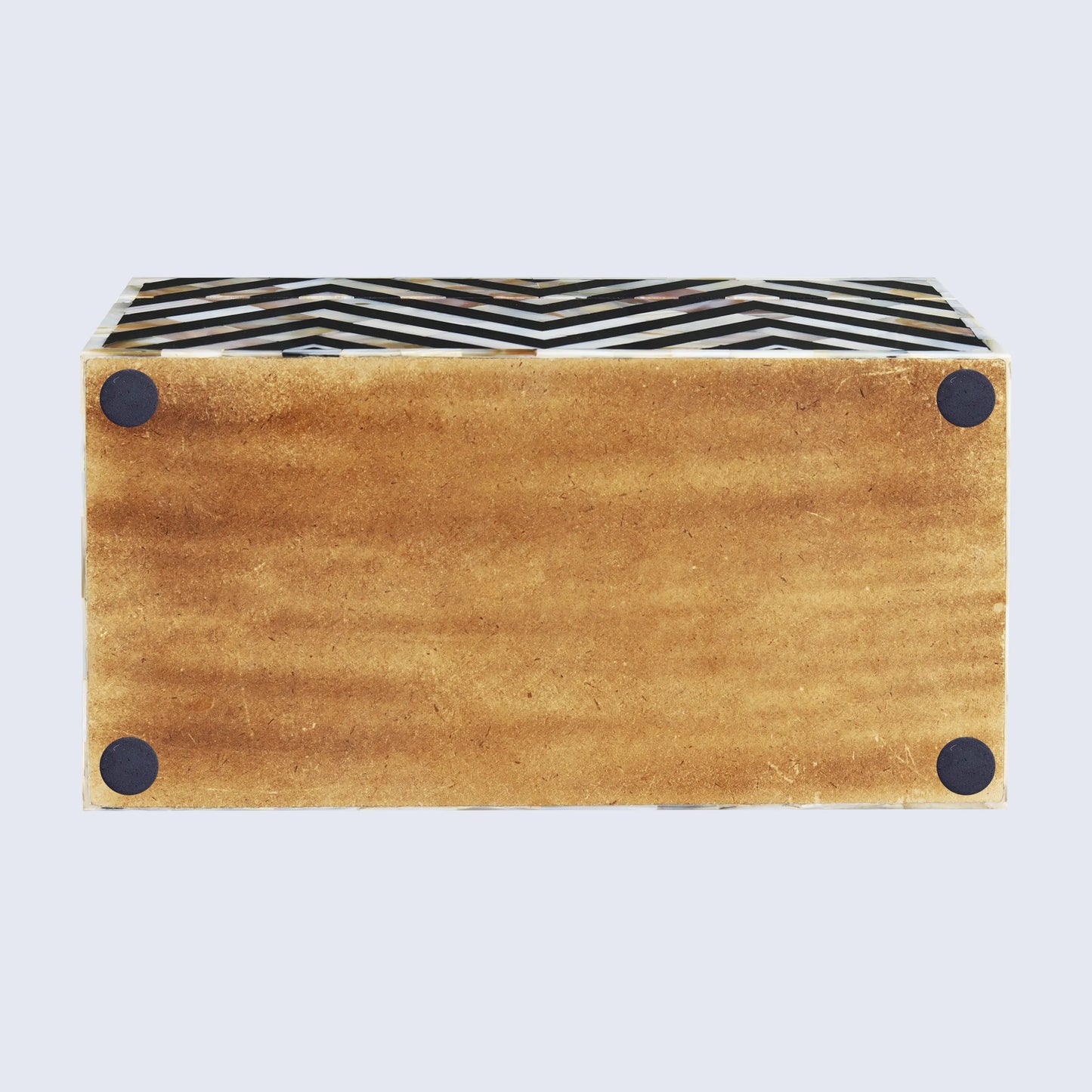 Decorative Boxes Nacre Trance Pattern Mother of Pearl & Resin Inlay Collection in 10 x 5 x 5 inch