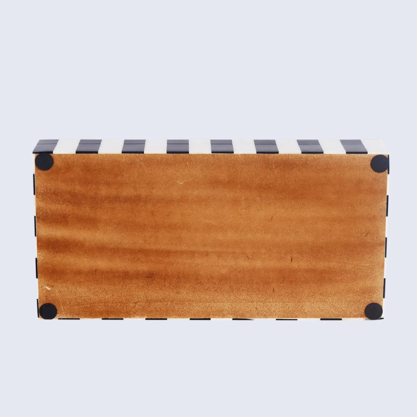Decorative Boxes Puzzle Check Pattern Resin Inlay Collection in 7 Sizes