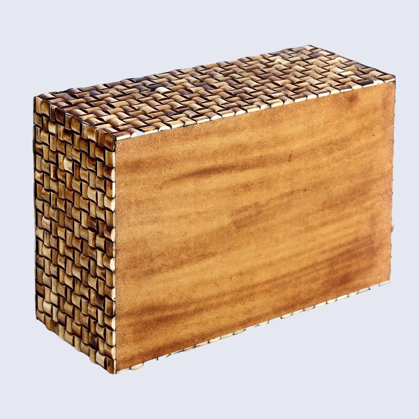 Decorative Boxes Mekong Chai Pattern Bone Inlay Collection in 2 Sizes