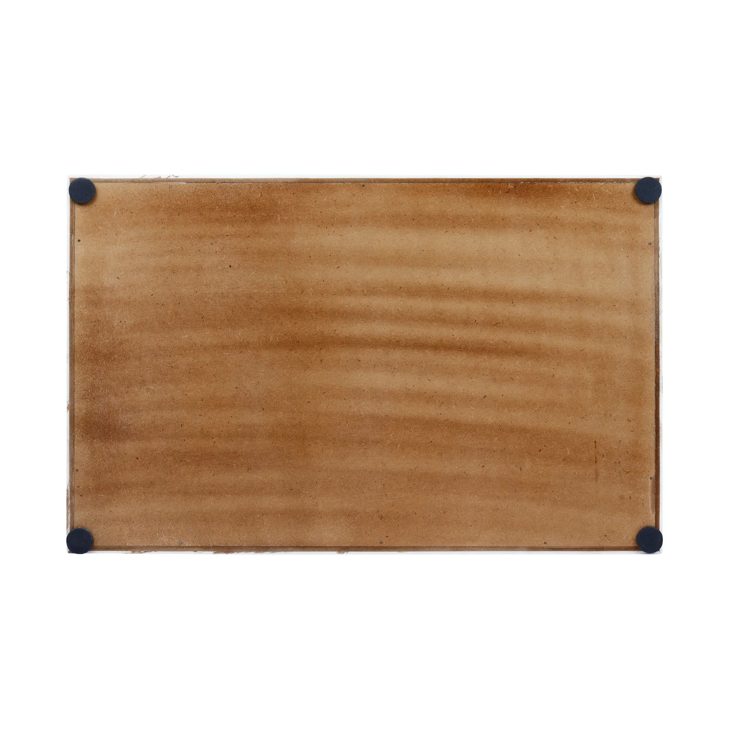 Decorative Trays Illusion Tiktak Pattern Resin Inlay Collection in 11x17, Black & White