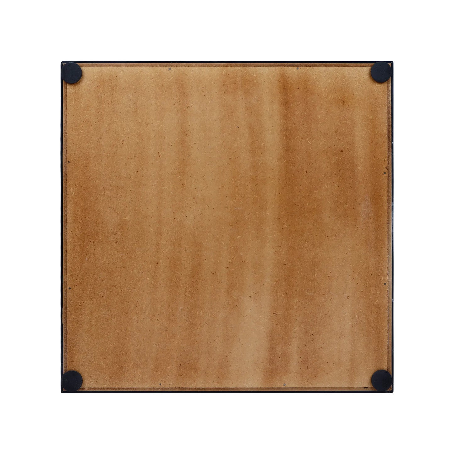 Decorative Trays Illusion Optic Pattern Resin Inlay Collection in 12x12, Black & White