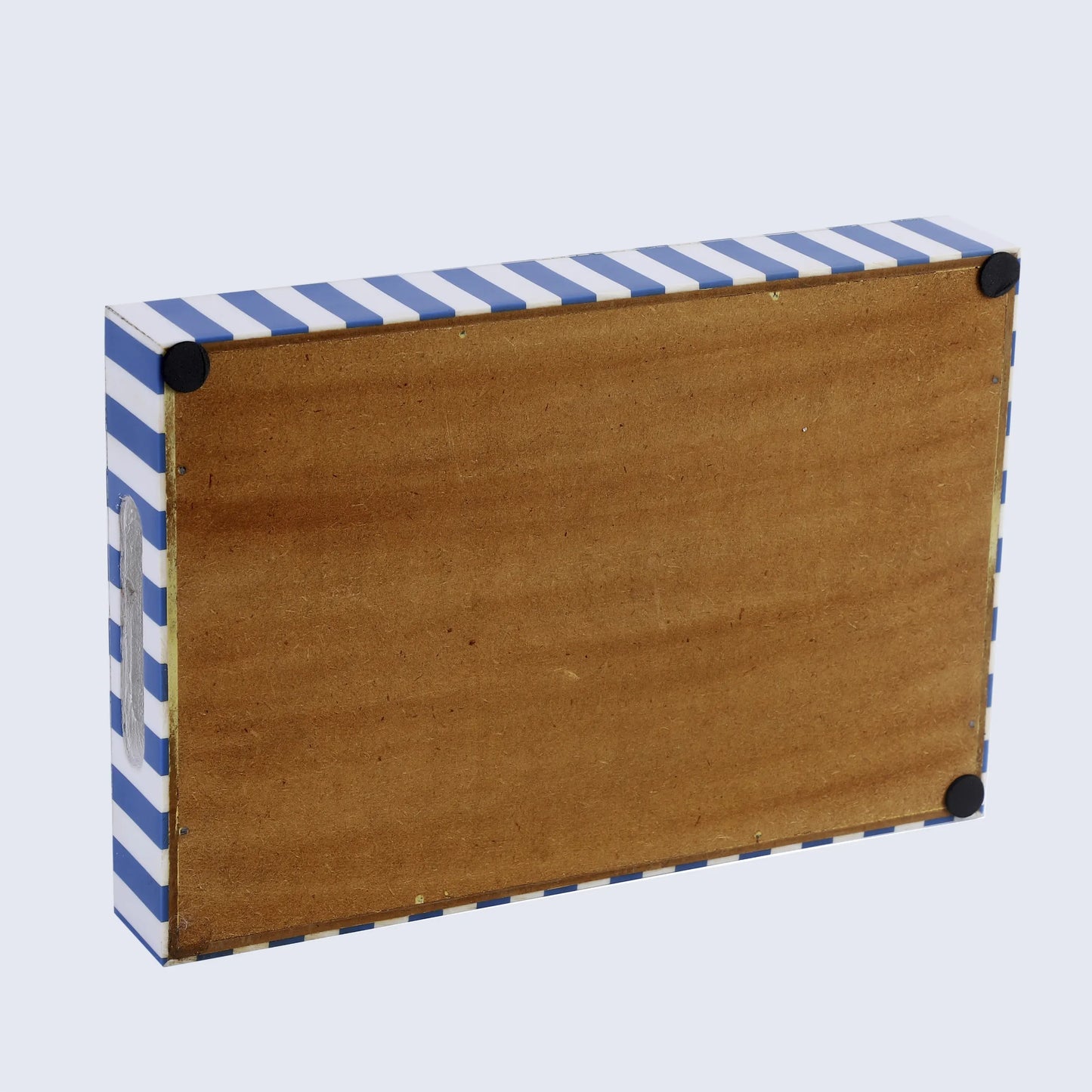 Decorative Trays Riviera Elance Pattern Wood & Resin Inlay Collection in 12x8