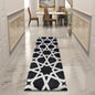 Premium Hand-Tufted Rug Made of 100% Wool  - Ash Zellig - 2x8 Feet