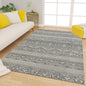 Premium Hand-Tufted Rug Made of 100% Wool  - Midnight Mist - 5x8 Feet