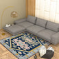 Premium Hand-Tufted Rug Made of 100% Wool  - Lotus Bloom - 6x6 Feet