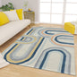 Premium Hand-Tufted Rug Made of 100% Wool  - Pastel Loops - 6x9 Feet