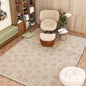 Premium Hand-Tufted Rug Made of 100% Wool  - Blush Zellig - 8x10 Feet