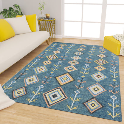 Premium Hand-Tufted Rug Made of 100% Wool  - Tundra - 3x5 Feet