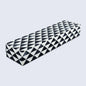 Decorative Box Marquet Prism Pattern Black & White Available in 8 Sizes