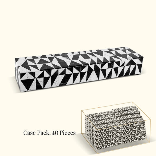 Decorative Box Medley Harlequin, Pack of 40