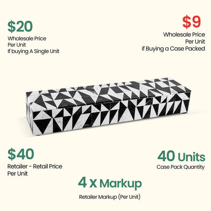 Decorative Box Medley Harlequin, Pack of 40