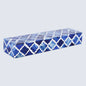 Decorative Box Moroccan Pattern Blue & White Available in 7 Sizes