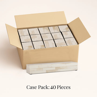 Decorative Box Plain White, Pack of 40