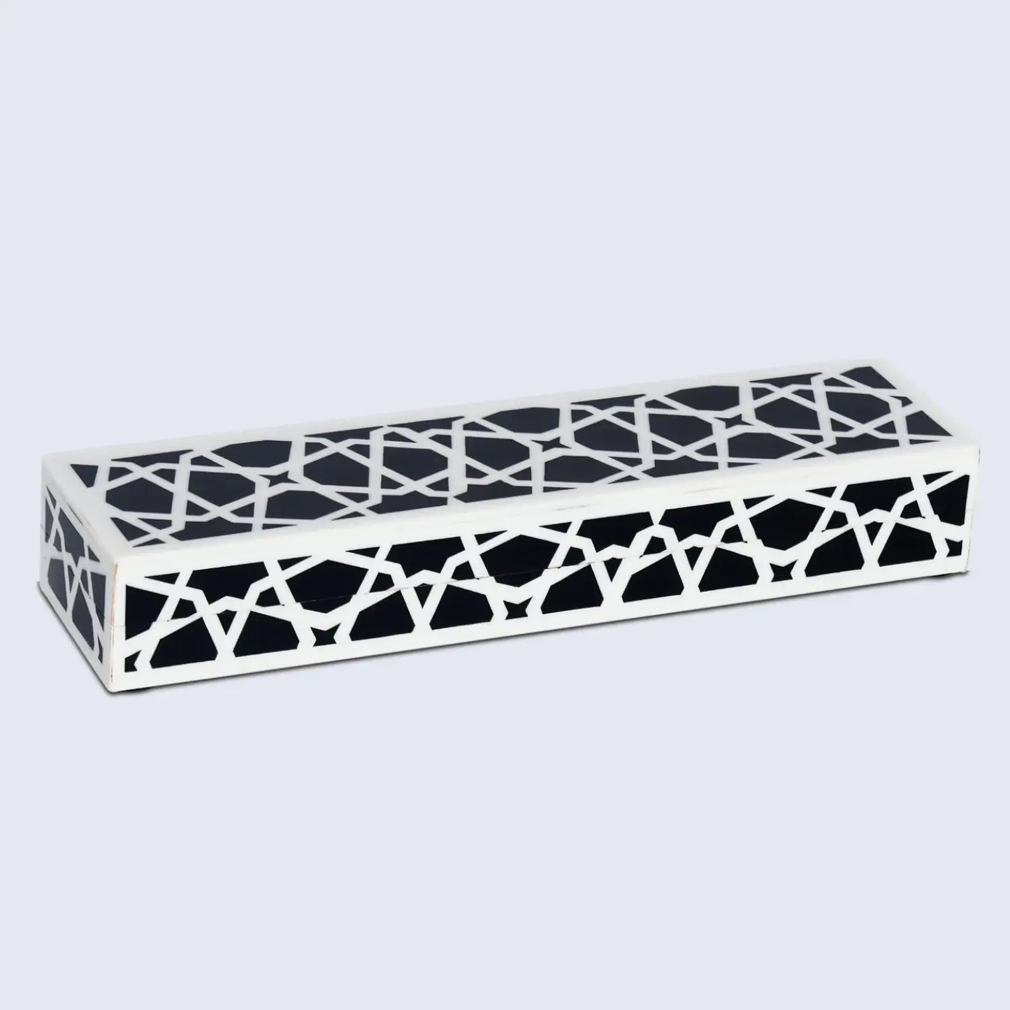 Decorative Boxes Zellij Black & White Available in 7 Sizes