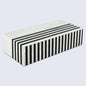 Decorative Box Mono Lead White & Black Available in 7 Sizes