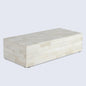 Decorative Box White Bone Inlay Pattern Available in 8 Sizes