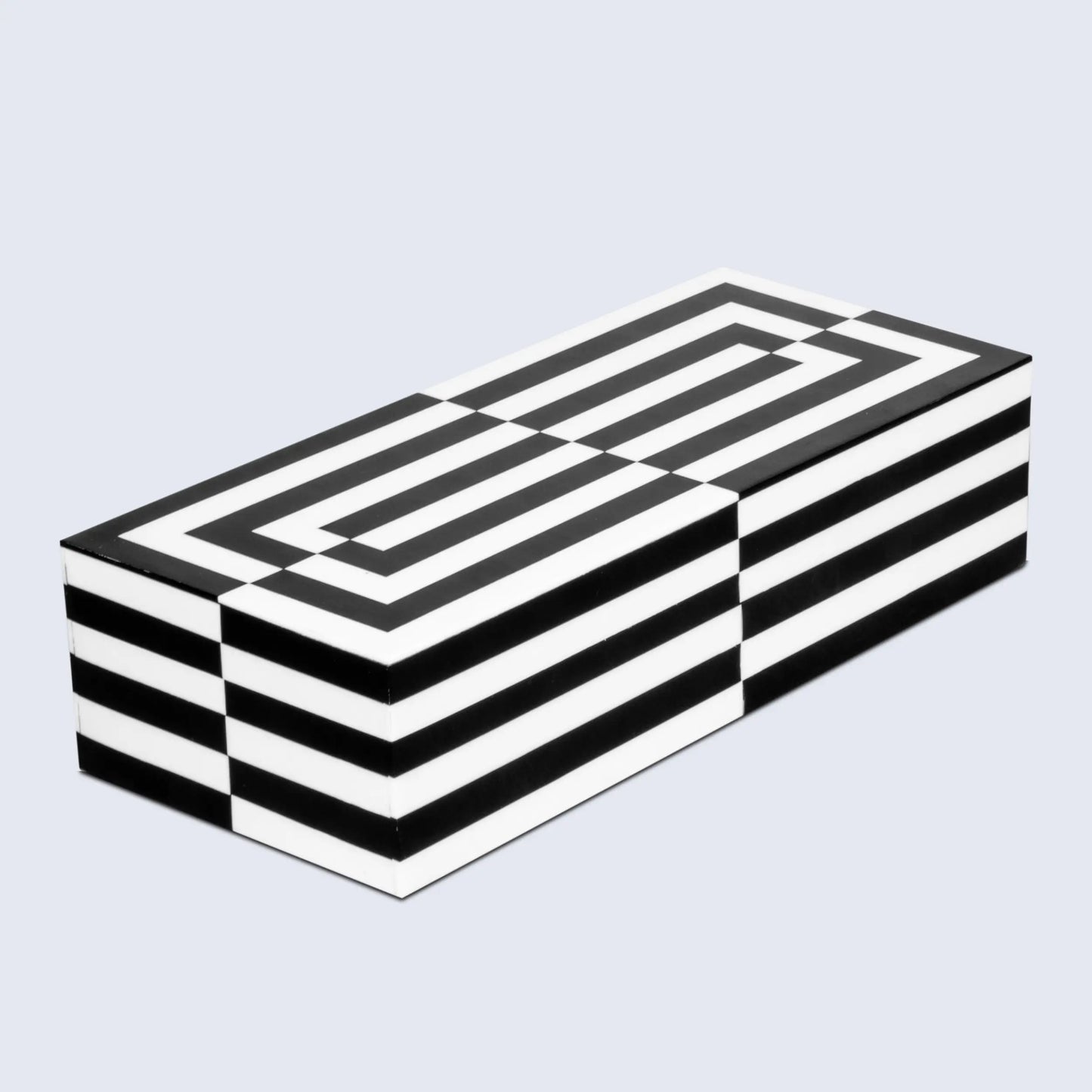 Decorative Boxes Puzzle Slide Black & White Available in 7 Sizes