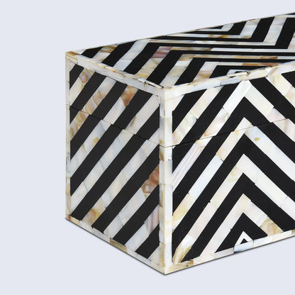 Decorative Box Nacre Trance 10 x 5 x 5 inch