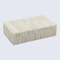 Decorative Box Ivory Stem White Available in 7 Sizes