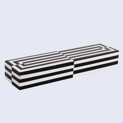 Decorative Boxes Puzzle Slide Black & White Available in 7 Sizes