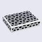 Decorative Boxes Zellij Black & White Available in 7 Sizes