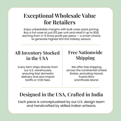 Decorative Box Verdegris, Pack of 16