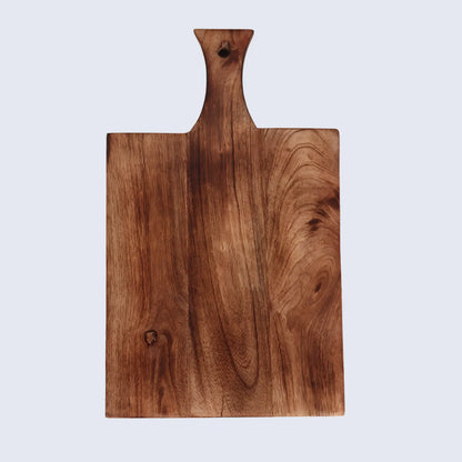 Chopping Board Paddle-Shaped  –Wood, in 14.5x8.75"