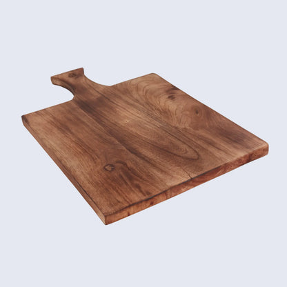 Chopping Board Paddle-Shaped  –Wood, in 14.5x8.75"