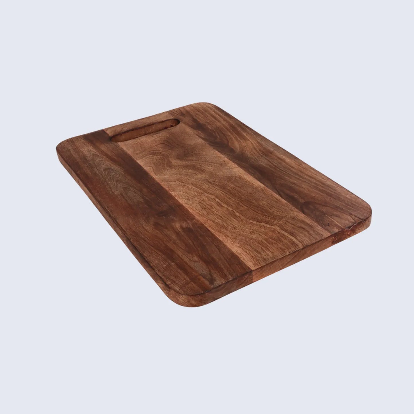 Chopping Board Round Corner –Wood, in 15x9.75"