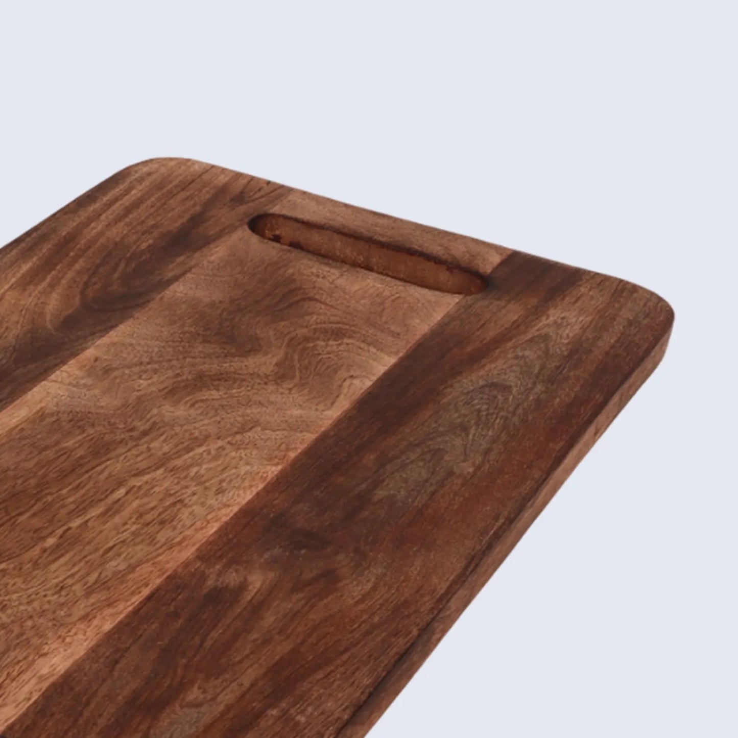 Chopping Board Round Corner –Wood, in 15x9.75"