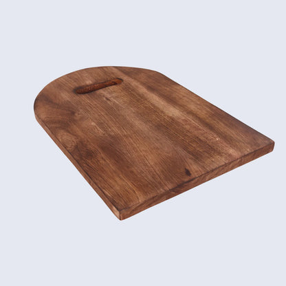 Chopping Board  Semi-Circle Top - Wood, in 15.25x9.25"