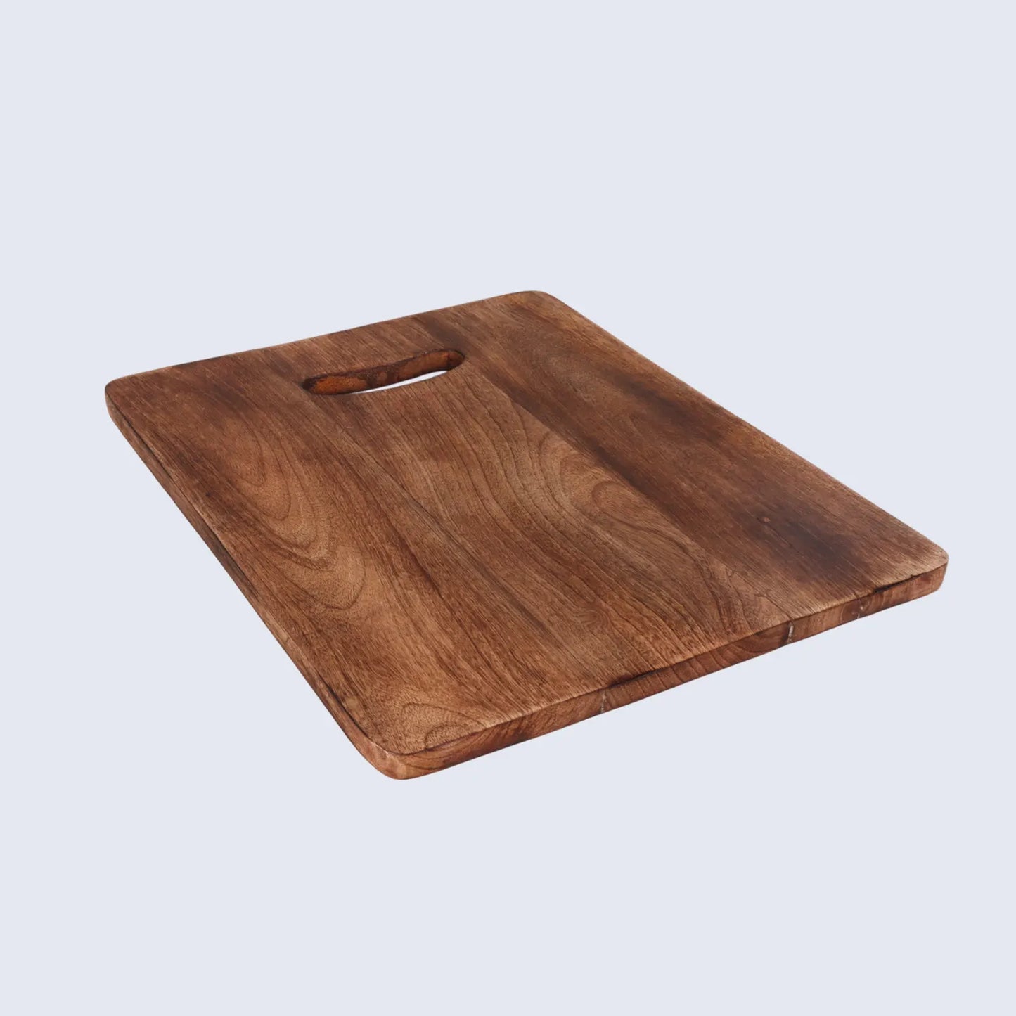 Chopping Board Rectangular with Slot Handle –Wood, in 15x12"