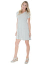 Short Sleeve Casual Tier Dress Loose Fitting Jersey Dress - Available in 5 Colors