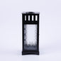 Metal & Embossed Glass Vintage Lantern – 3 Colors