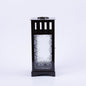Metal & Embossed Glass Vintage Lantern – 3 Colors