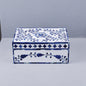 Handicrafts Home Alhambra Azul Decorative Storage Box with Lid