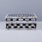Handicrafts Home Alhambra Negra Decorative Storage Box with Lid