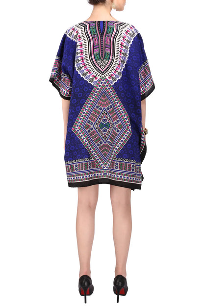 Kaftan Tunic Kimono Dress Ladies Top Kaftans - Available in 4 Colors