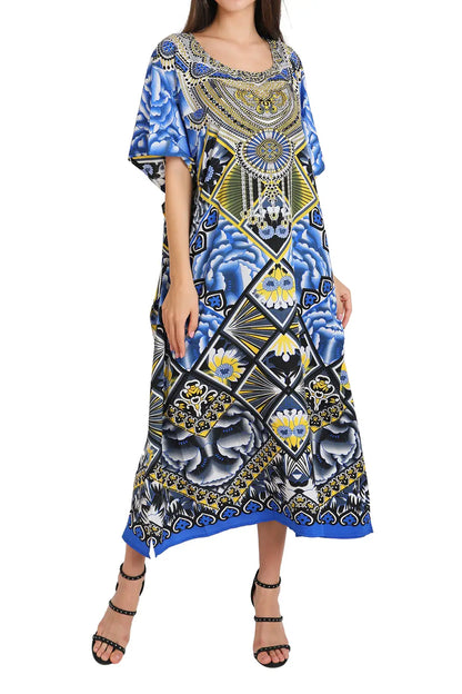 Women's Kaftans Kimono Maxi Style Dresses - Available in 3 Colors