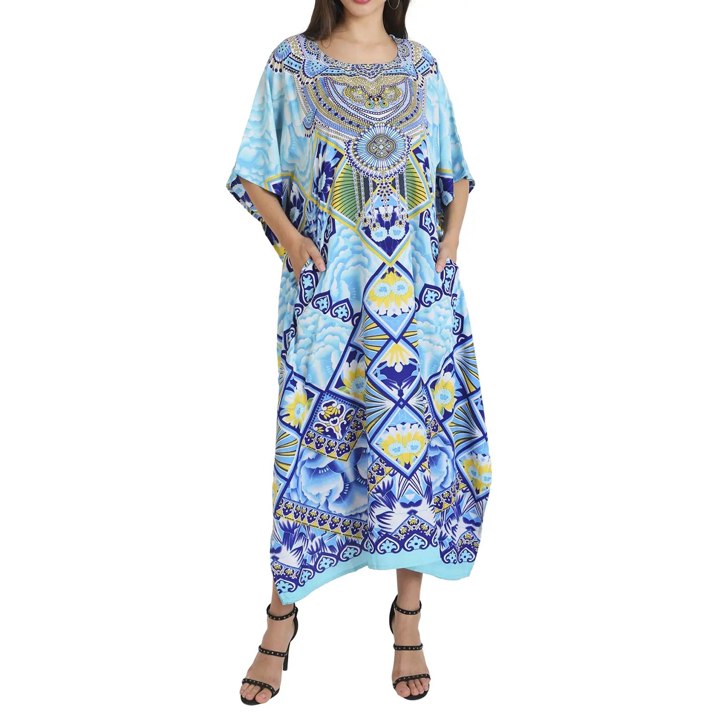 Women's Kaftans Kimono Maxi Style Dresses - Available in 3 Colors