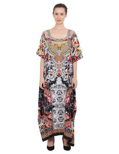 Womens Kaftans Kimono Maxi Style Dresses 133 - Available in 4 Color Options