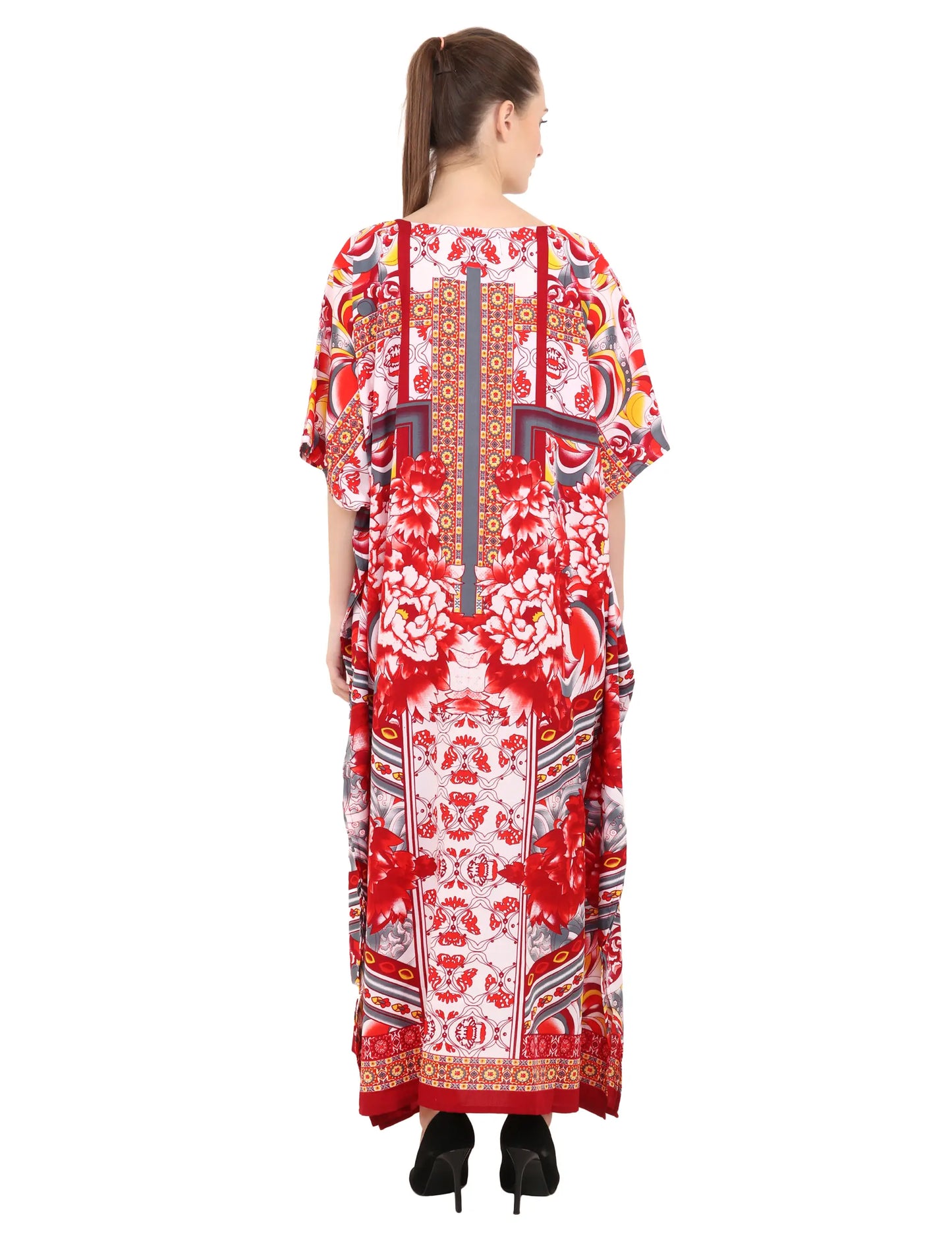 Womens Kaftans Kimono Maxi Style Dresses 133 - Available in 4 Color Options