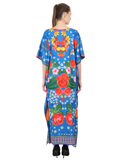 Women's Kaftans Plus Size Loungewear Long Maxi Style Dress 144 - Available in 4 Colors