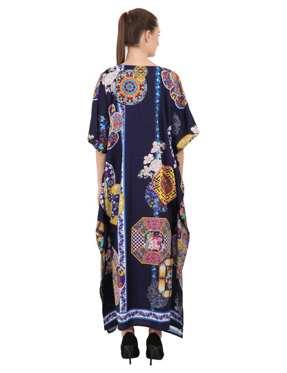 Women's Kaftans Plus Size Loungewear Long Maxi Style Dress 145 - Available in 5 Colors