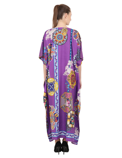 Women's Kaftans Plus Size Loungewear Long Maxi Style Dress 145 - Available in 5 Colors