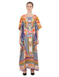 Women's Kaftans Plus Size Loungewear Long Maxi Style Dress [149-Multi]