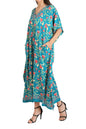 Women's Kaftans Plus Size Loungewear Long Maxi Style Dress - Available in 3 Colors