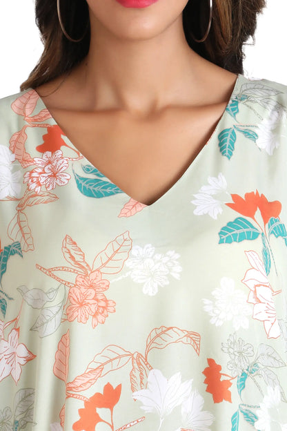 Women Long Kaftans Summer Holiday Caftan Dress 5 Colors S-3XL