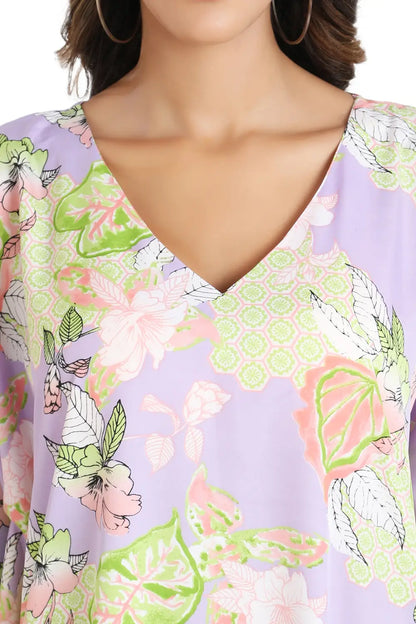 Women Long Kaftans Summer Holiday Caftan Dress 5 Colors S-3XL